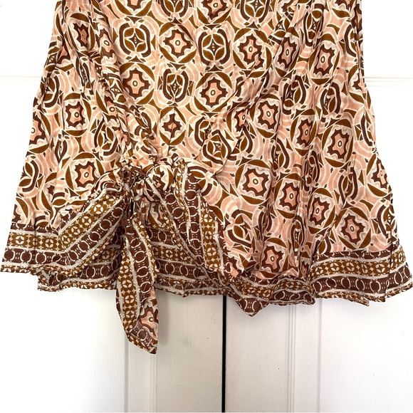 NEW Free People Imogen Sarong Wrap Skirt - Picture 5 of 6